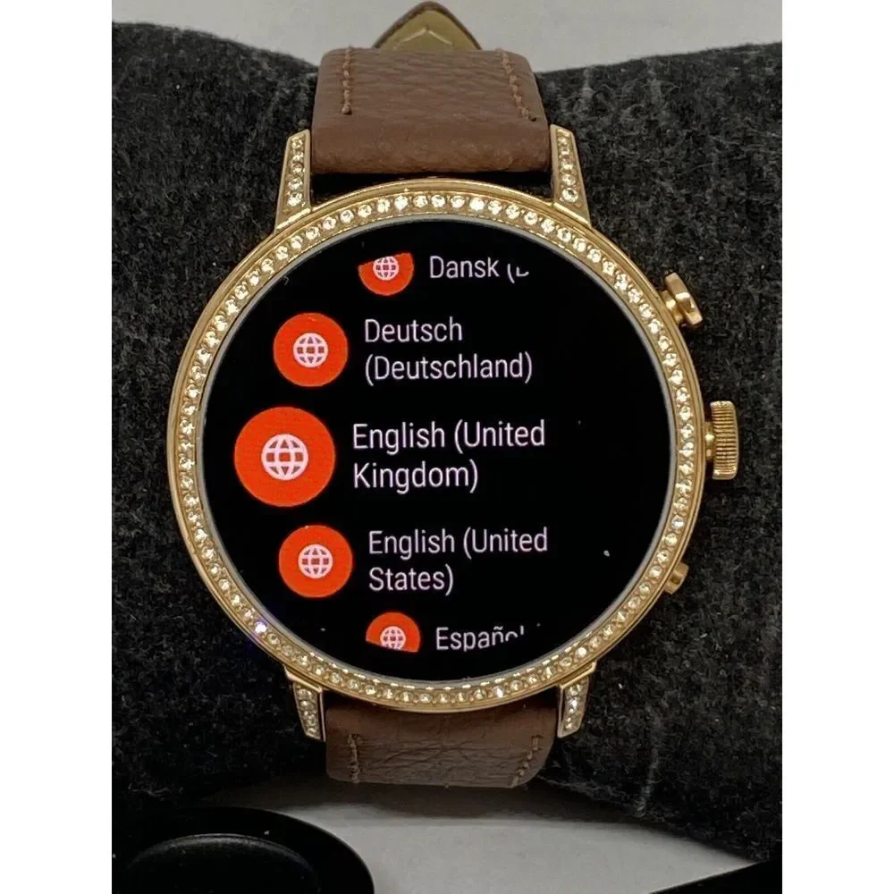 Fossil Gen 4 Authentic Digital Dial Smart Watch Custom Band FTW6015 LT302
